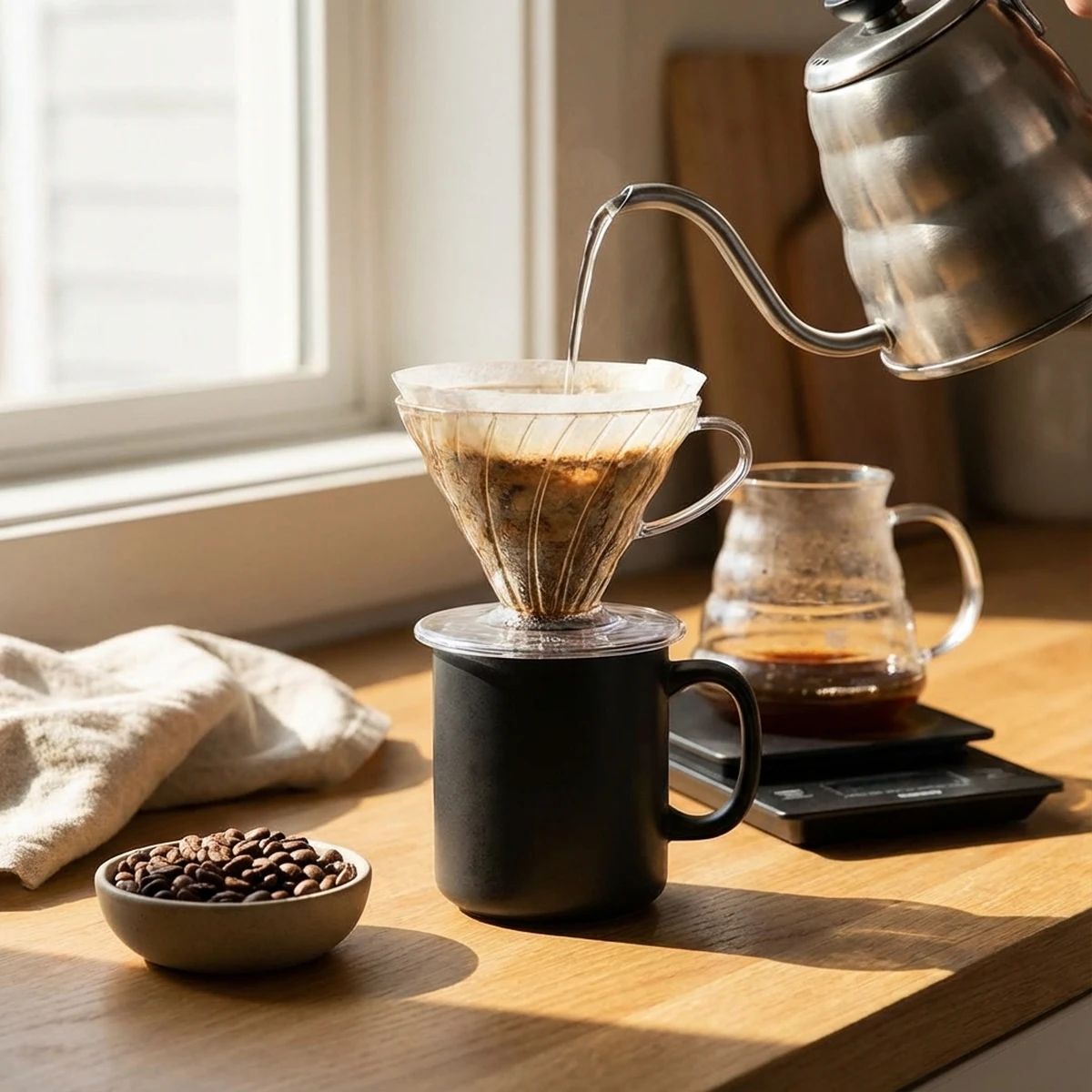 Precision Pour-Over Coffee